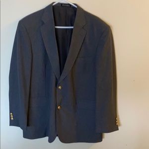 Men’s David Taylor 44R gray suit jacket
